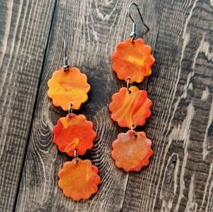 Polymer clay earrings 3 for $30